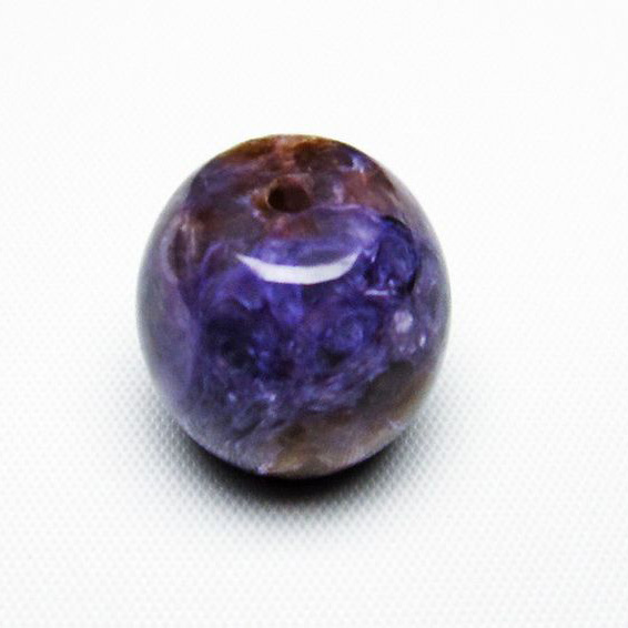 チャロアイト バレル型 ビーズ[T79-4744]