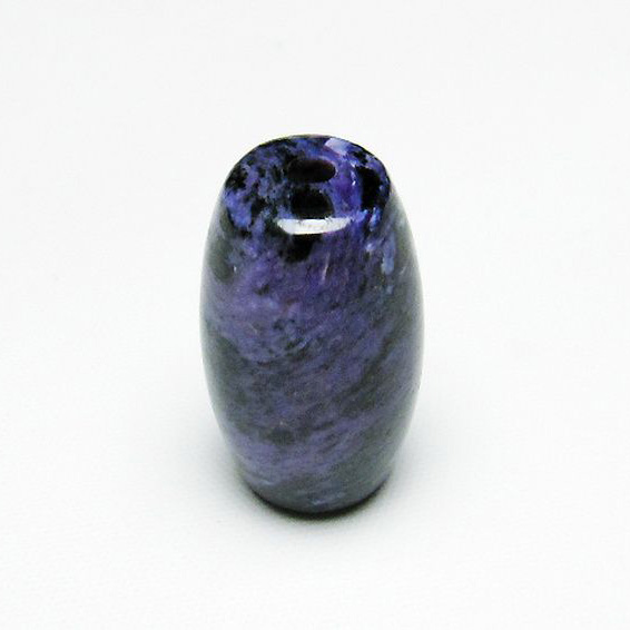 パワーストーン 天然石 チャロアイト バレル型 ビーズ[T79-5384]