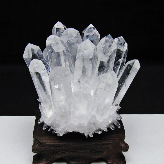 クリスタル 水晶クラスター  [t802-6430]