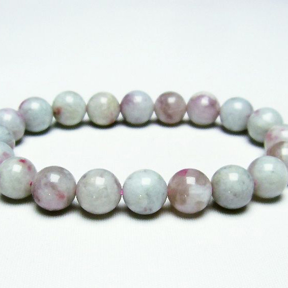 ピンクトルマリンブレスレット10mm[T81-7698]