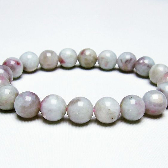 ピンクトルマリンブレスレット10mm[T81-7704]