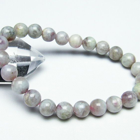 ピンクトルマリンブレスレット8mm[T81-8056]