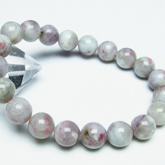 ピンクトルマリンブレスレット10mm[T81-8167]