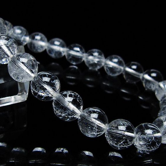 クラック水晶ブレスレット 9mm [T82-10496]