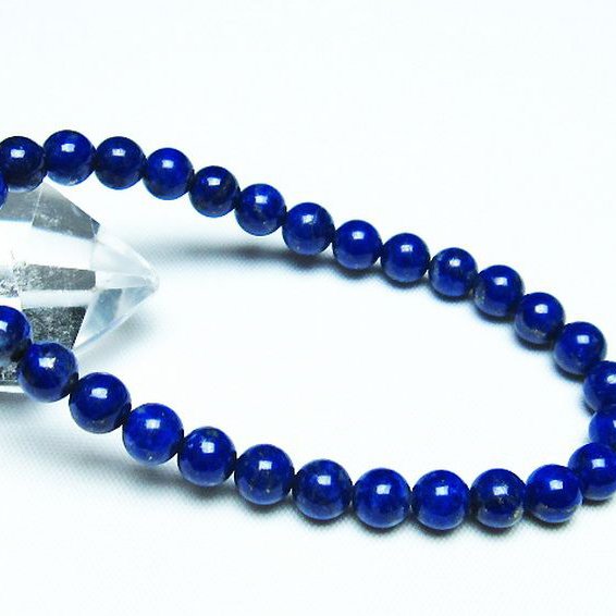 ラピスラズリブレスレット 6mm [T83-10985]