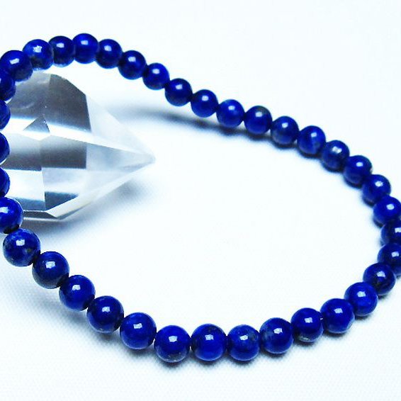 ラピスラズリブレスレット 5mm [t83-11325]
