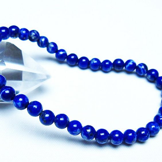 ラピスラズリブレスレット 5mm [t83-11326]