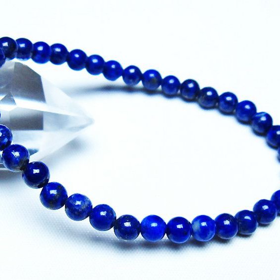 ラピスラズリブレスレット 5mm [t83-11349]