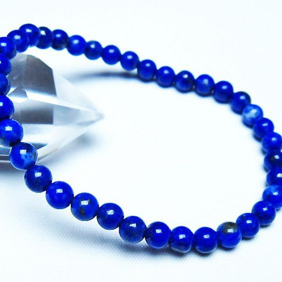 ラピスラズリブレスレット 5mm [t83-11375]