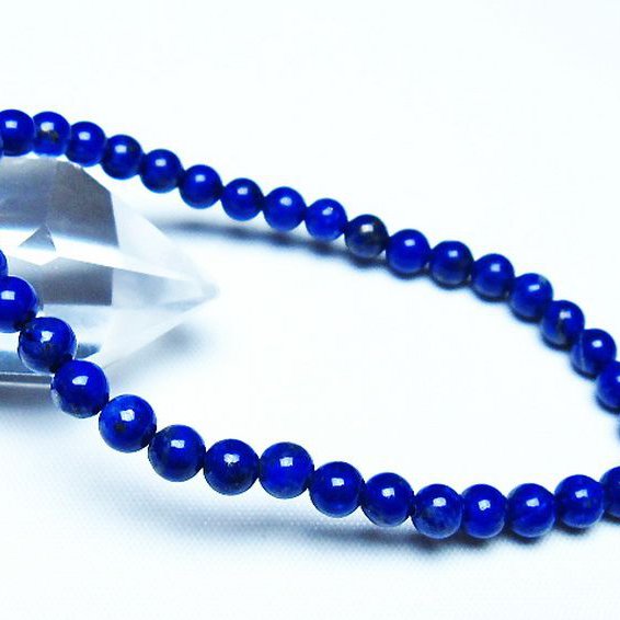 ラピスラズリブレスレット 5mm [t83-11387]