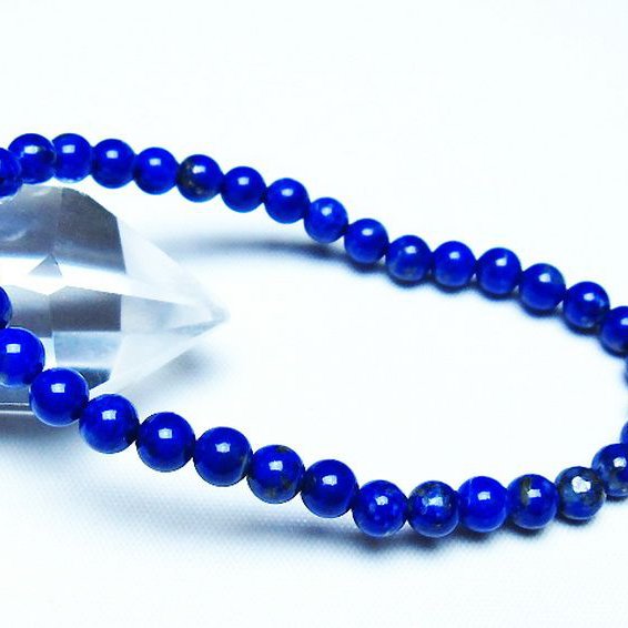 ラピスラズリブレスレット 5mm [t83-11399]