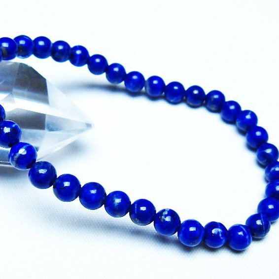 ラピスラズリブレスレット 5mm [t83-11406]