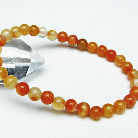 アゲートブレスレット6mm[T85-10096]