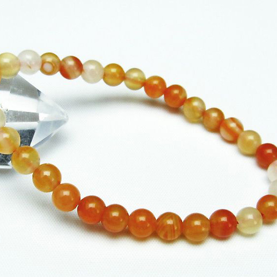 アゲートブレスレット6mm[T85-10101]