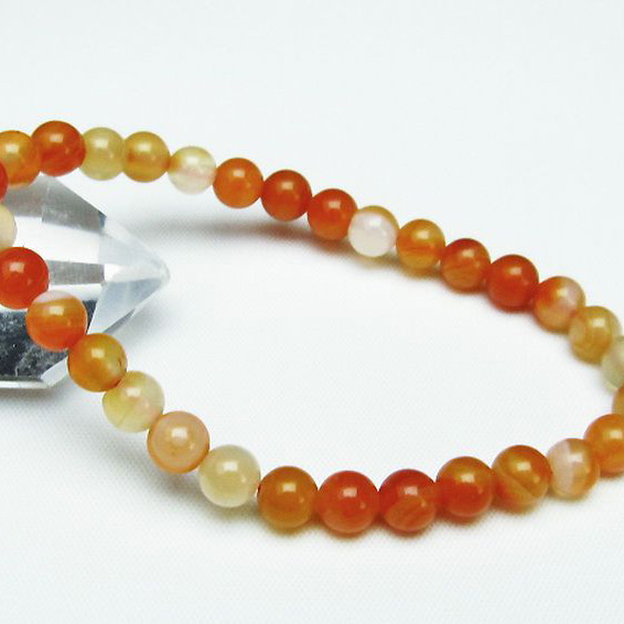 アゲートブレスレット6mm[T85-10108]