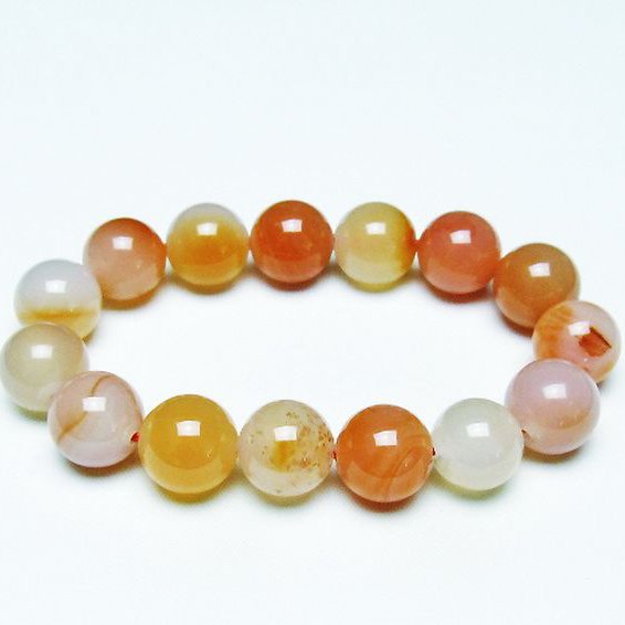 アゲートブレスレット 14mm [T85-10861]