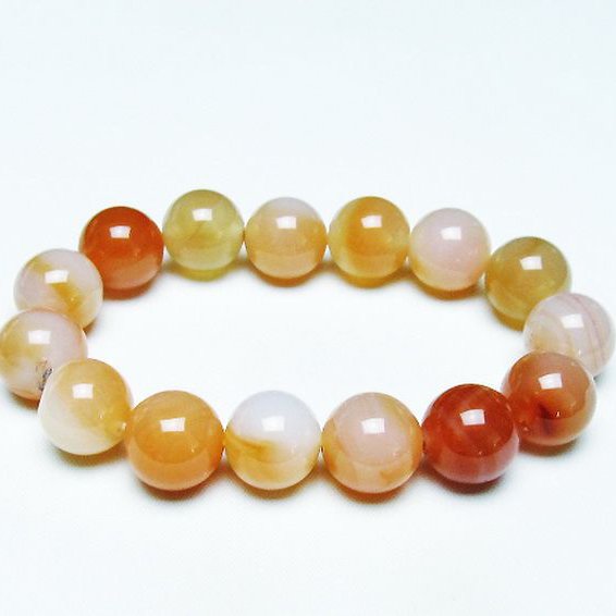 アゲートブレスレット 14mm [T85-10885]