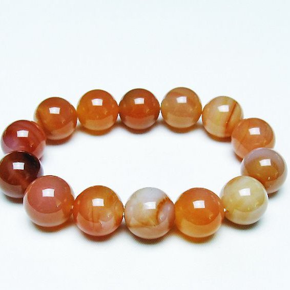 アゲートブレスレット 16mm [T85-10895]