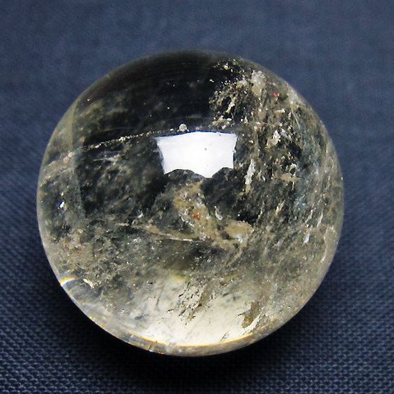 ヒマラヤ水晶丸玉 24mm [T91-8808]