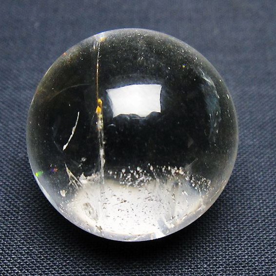 ヒマラヤ水晶丸玉 26mm [T91-8877]