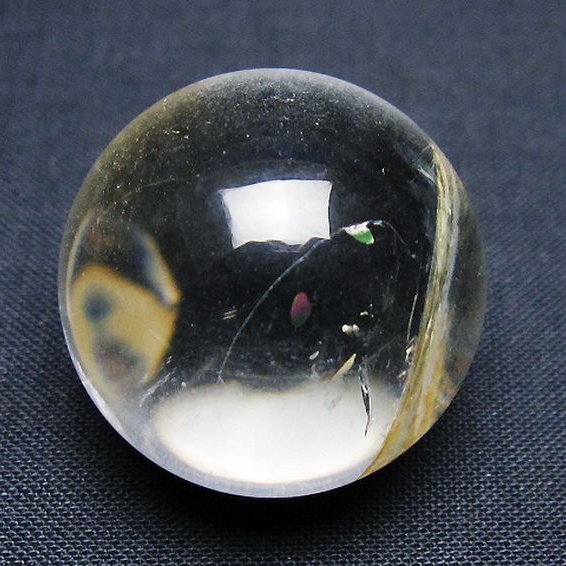 ヒマラヤ水晶丸玉 26mm [T91-8882]