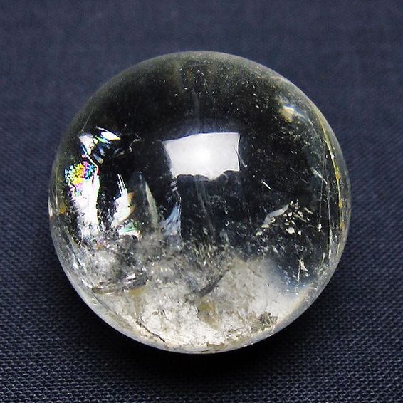 シトリン水晶丸玉 28mm [T91-8898]