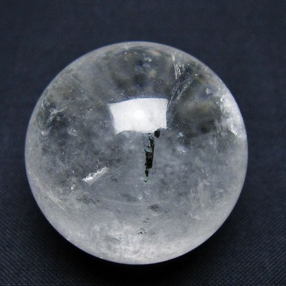 ヒマラヤ水晶丸玉 33mm [T91-8975]