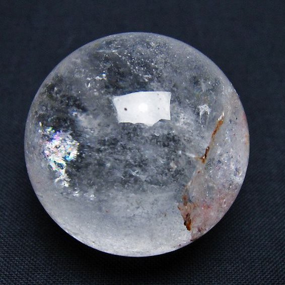 ヒマラヤ水晶丸玉 33mm [T91-9016]