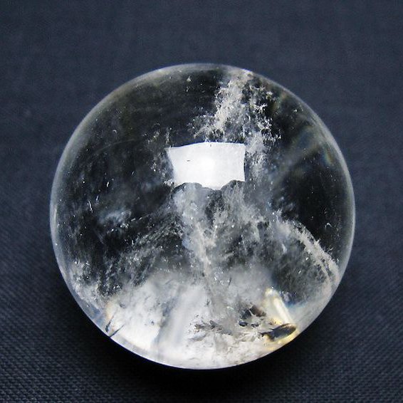 ヒマラヤ水晶丸玉 32mm [T91-9032]