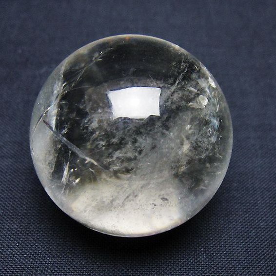 ヒマラヤ水晶丸玉 35mm [T91-9044]