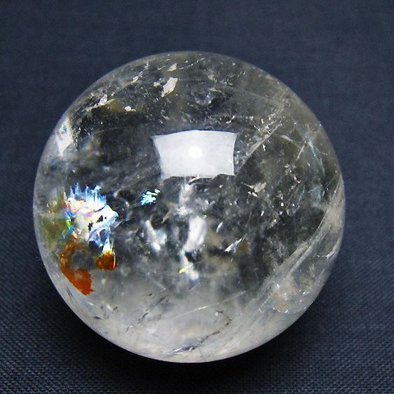 ヒマラヤ水晶丸玉 36mm [T91-9052]
