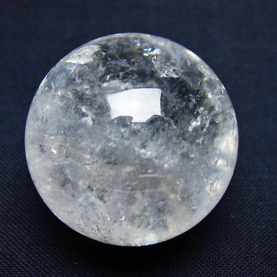 ヒマラヤ水晶丸玉 29mm [t91-9153]