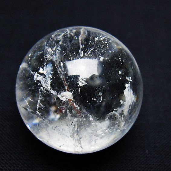 ヒマラヤ水晶丸玉 27mm [t91-9160]
