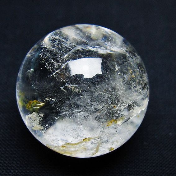 ヒマラヤ水晶丸玉 27mm [t91-9161]
