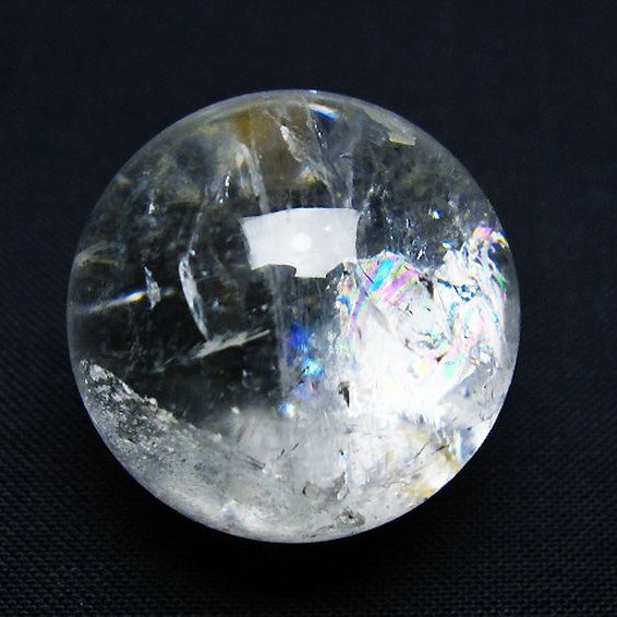 ヒマラヤ水晶丸玉 27mm [t91-9162]