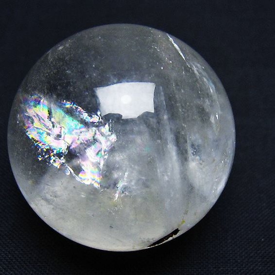 ヒマラヤ水晶丸玉 35mm [t91-9236]