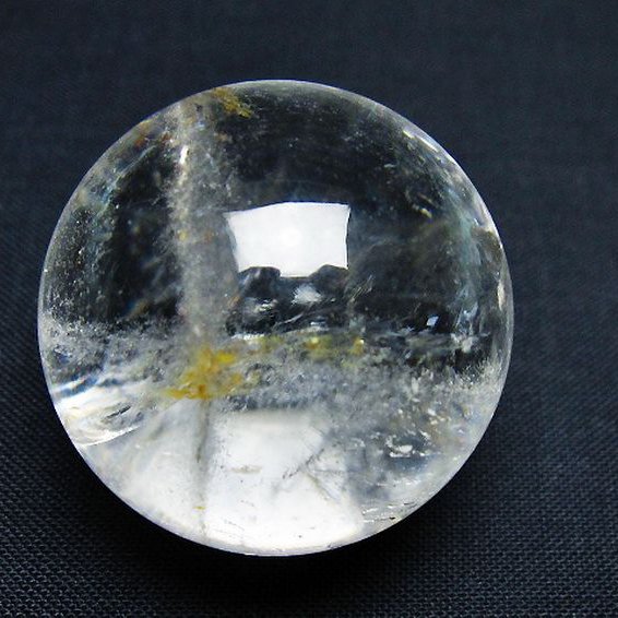 ヒマラヤ水晶丸玉 32mm [t91-9262]