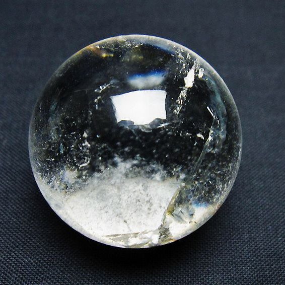 ヒマラヤ水晶丸玉 33mm [t91-9272]