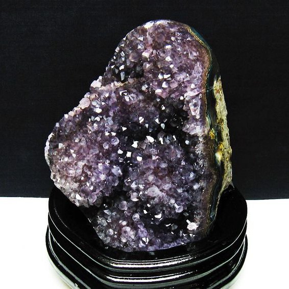 1Kgウルグアイ産 フラワーアメジストクラスター[T95-11793]