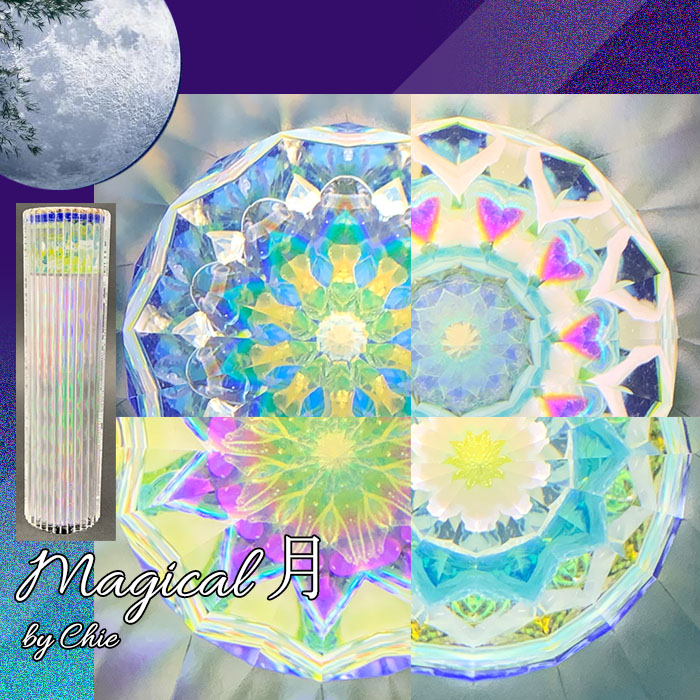 Chie「Magical 月」(CE6004)2ミラー・オイルタイプ 万華鏡専門店 鎌倉