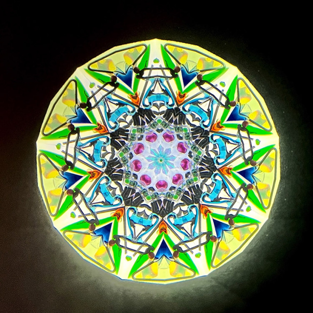 限定7/8 万華鏡 チャールス・カラディモス 「ギャラクシー」カレイドスコープ 限定7/8 万華鏡 チャールス・カラディモス 「ギャラクシー