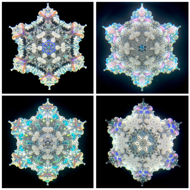 ジュディス・ポール「Stories-snowing」2ミラー・オイルタイプ 万華鏡