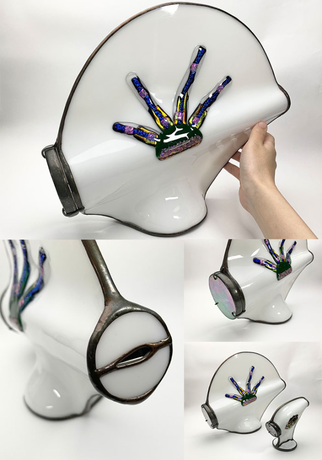 万華鏡 チャールズ・カラディモス「Radiance」（KM28007）2ミラー・オイル