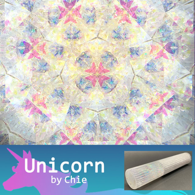 Chie「Unicorn」(CE6006)3ミラー直角三角形・オイルタイプ 万華鏡専門