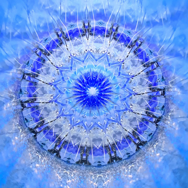 林和子「リフレクション ブルー」ライトブルーバック（HK6021）特殊2