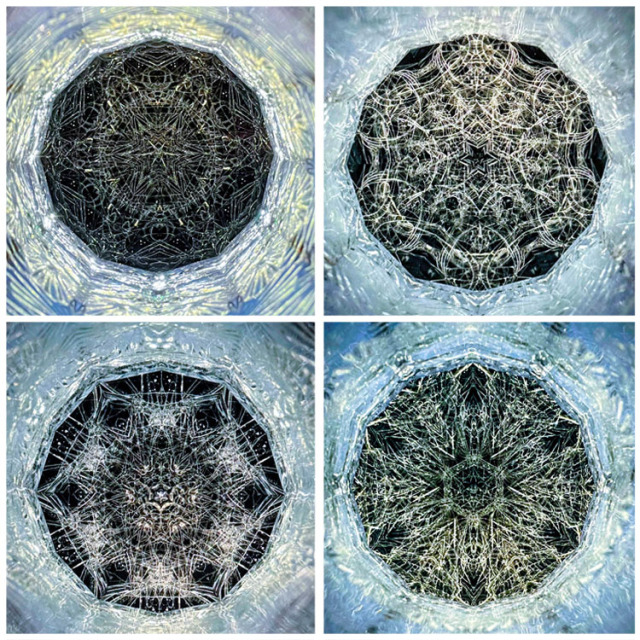 林和子「アイスフラワー(クリア)」(HK7008) 2ミラー・6ポイント