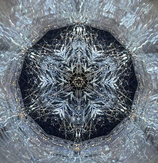 林和子「アイスフラワー(クリア)」(HK7008) 2ミラー・6ポイント