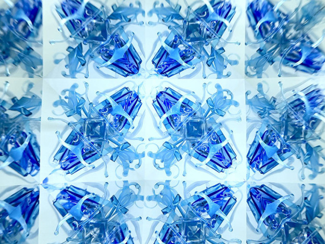 溝口 朋瑛「rasen deux clear blue」（MZ7005）3ミラー・ドライタイプ