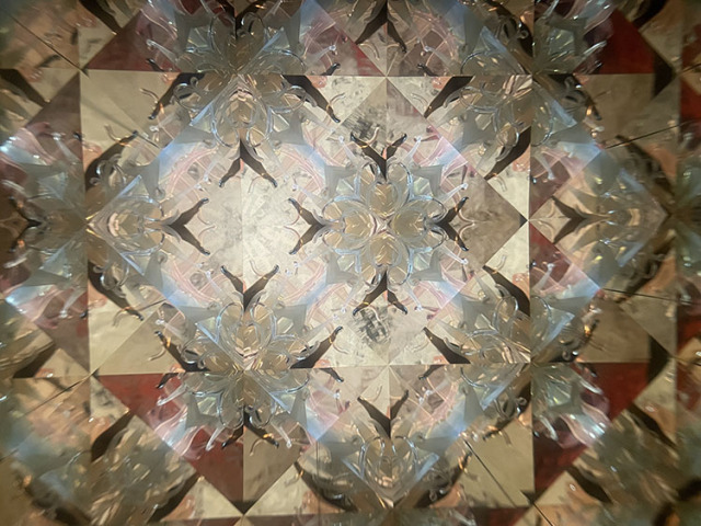 溝口 朋瑛「rasen sepia」（MZ7004）3ミラー・ドライタイプ 万華鏡