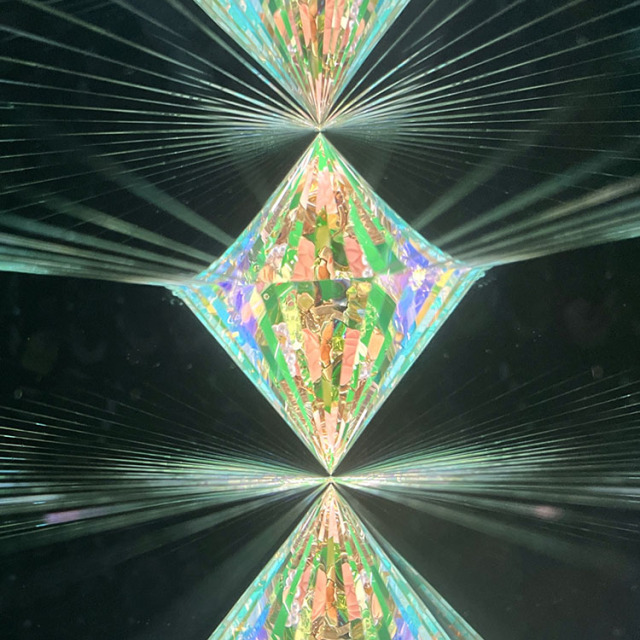 大塚新子＆友子「おしゃれ妖精3人」(OO-18-7-8)複合ミラー 万華鏡専門